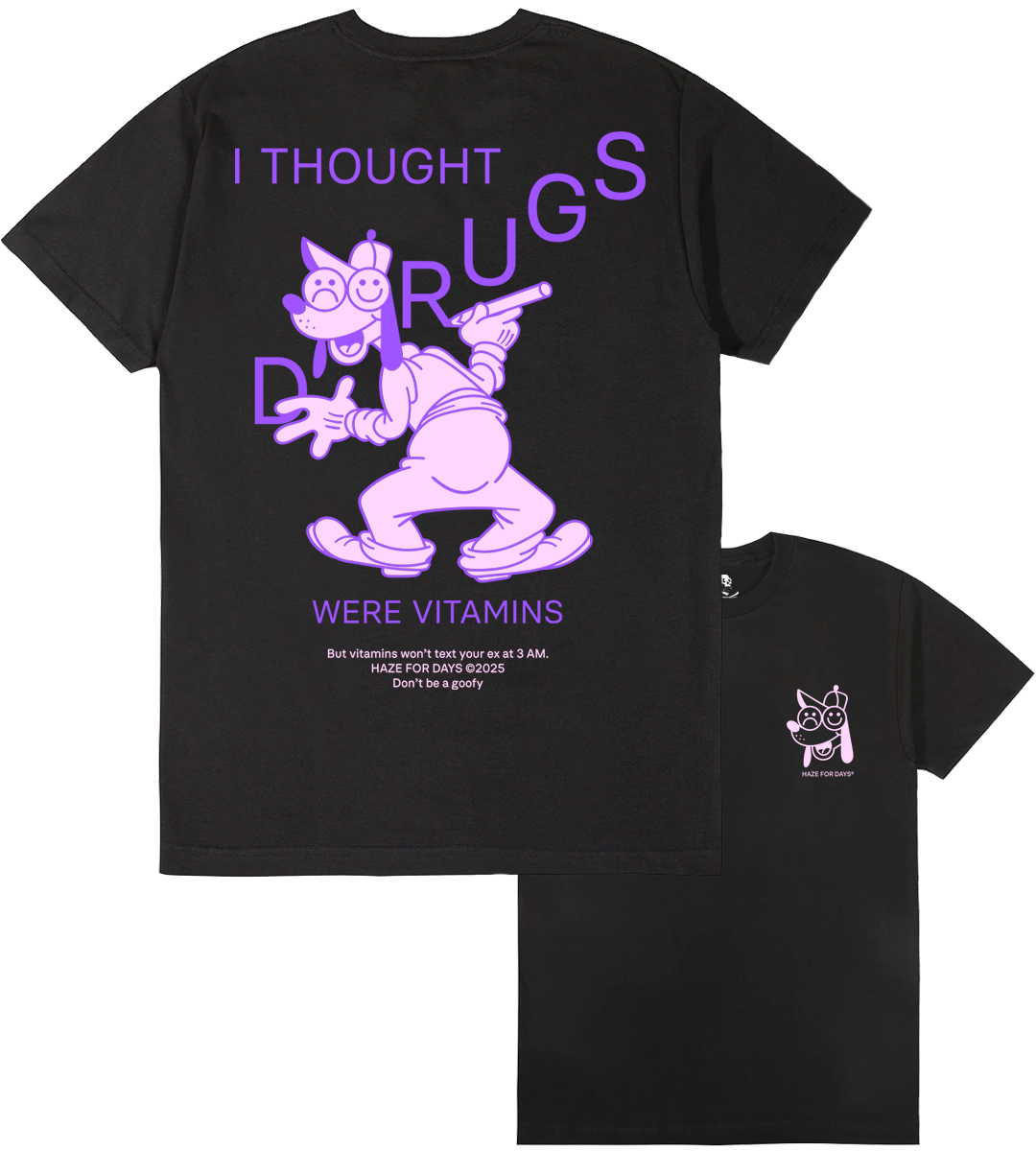 WRONG VITAMINS (Black)